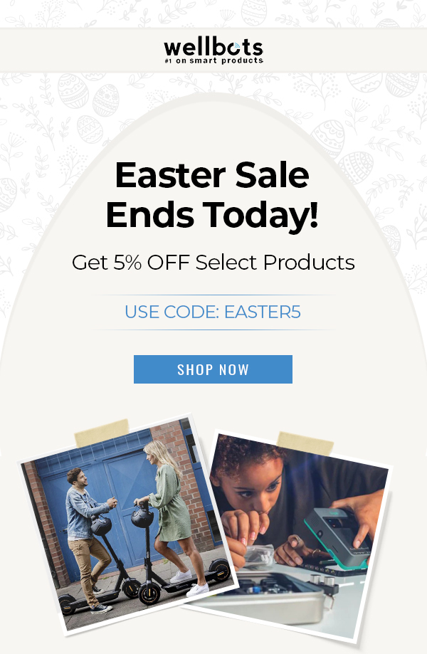 Hurry! Only A Few Hours Left To Save! Wellbots