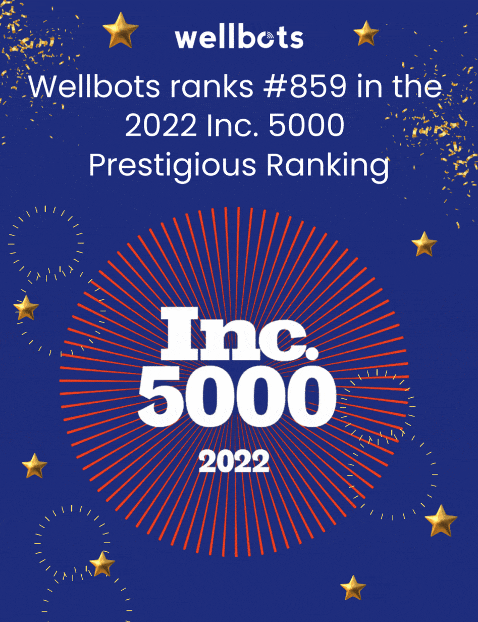 Wellbots ranks 859 in the 2022 Inc. 5000 List Wellbots