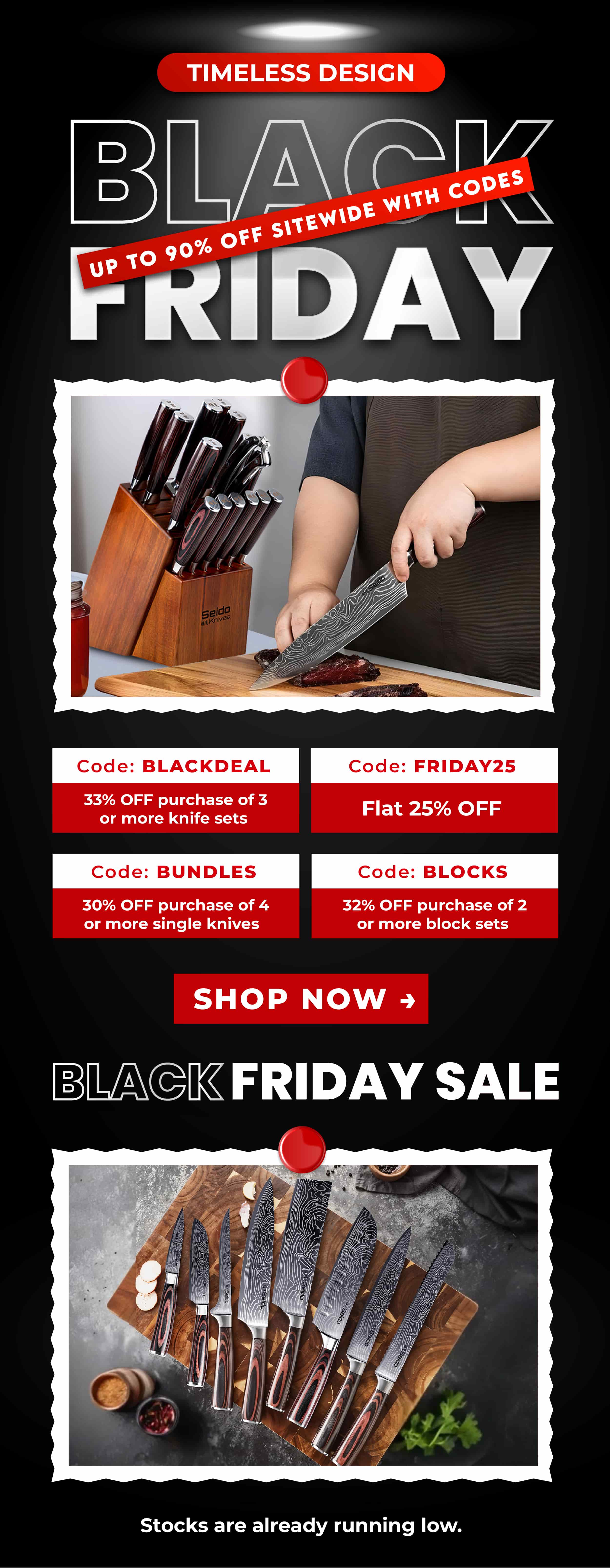 Black Friday is LIVE up to 90% OFF in discounts!