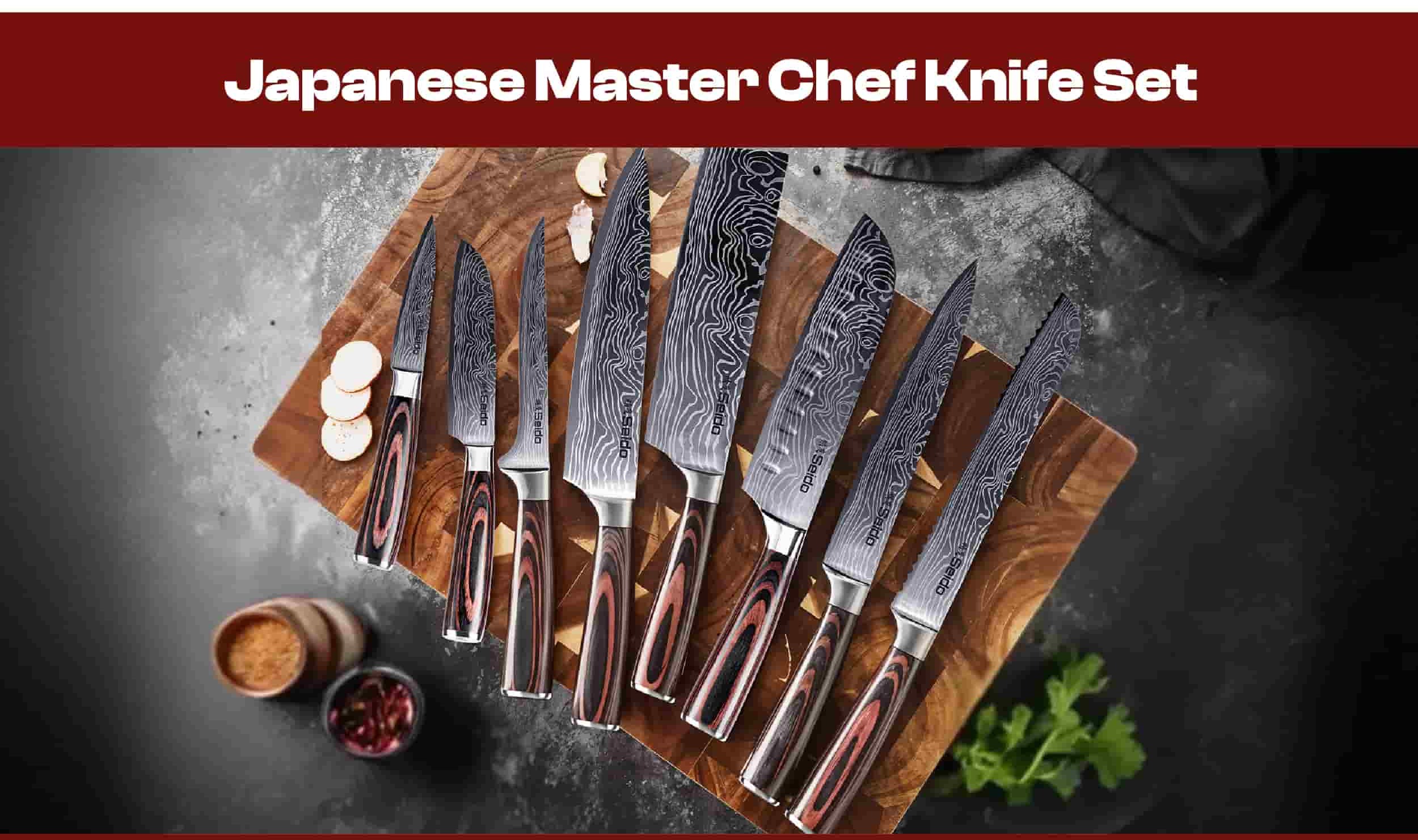 Up to 60% OFF on Japanese Chef Knives!