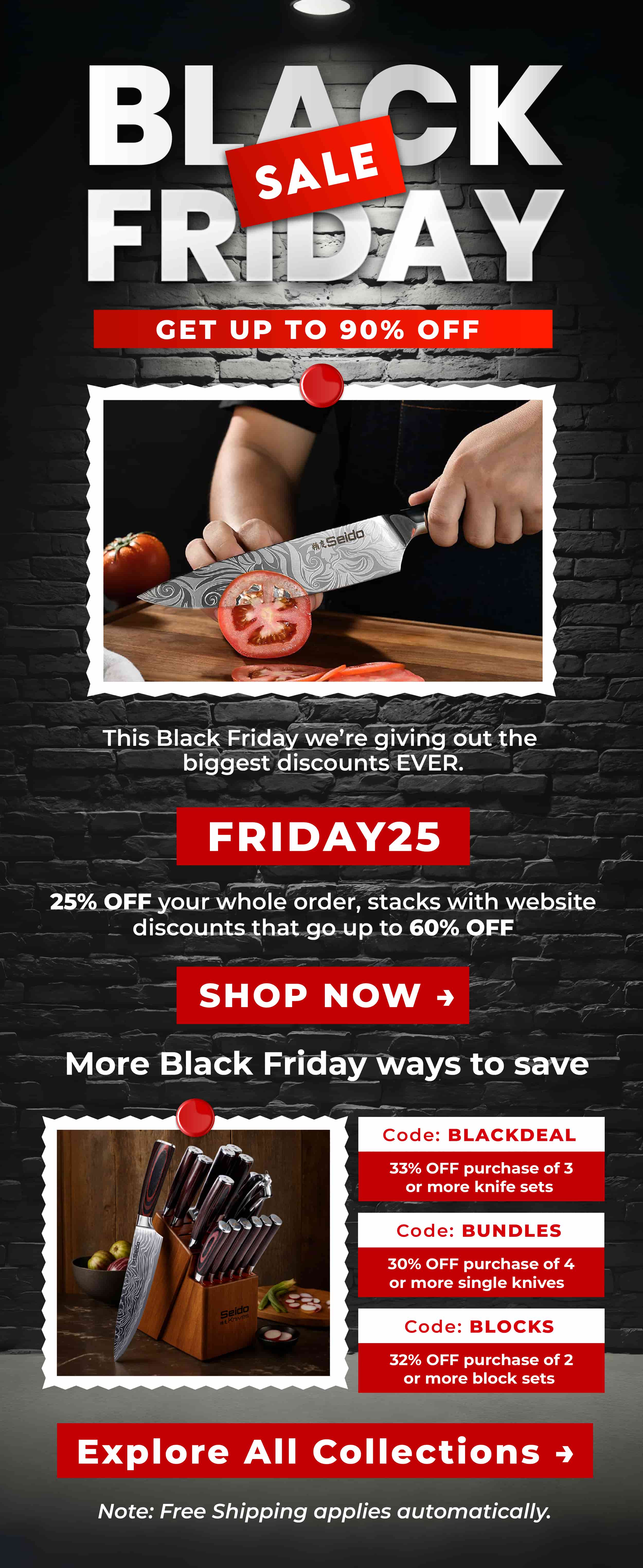 Black Friday is LIVE up to 90% OFF in discounts!