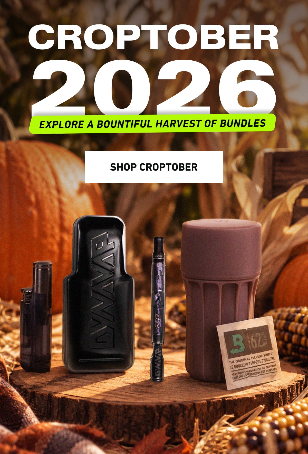 CROPTOBER 2026 [Click here to Shop Croptober]