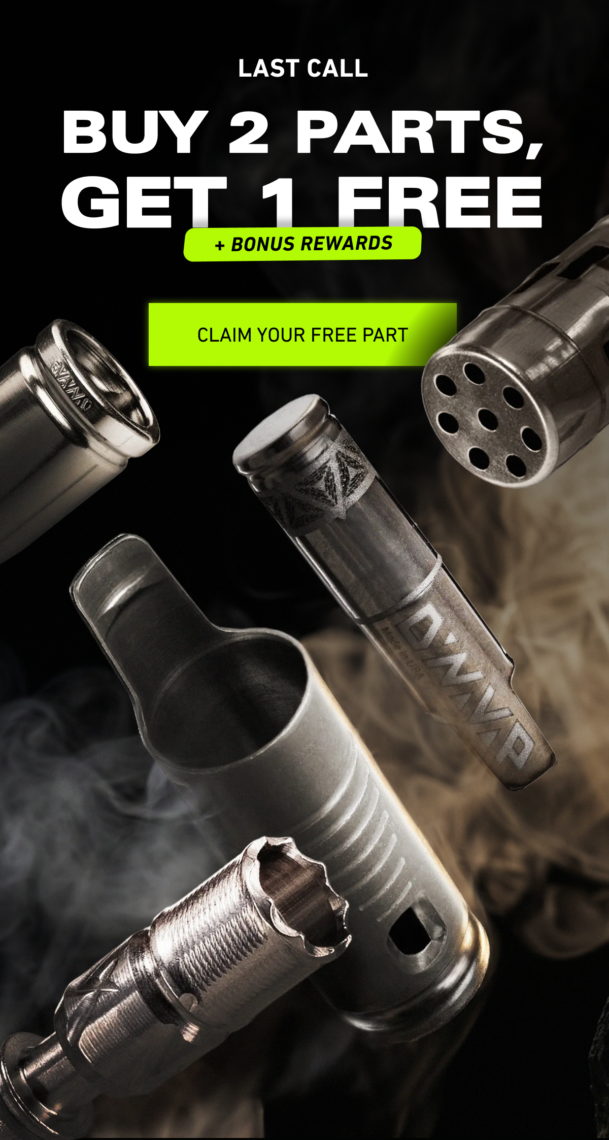 Last Call: Buy 2 Parts, Get 1 Free