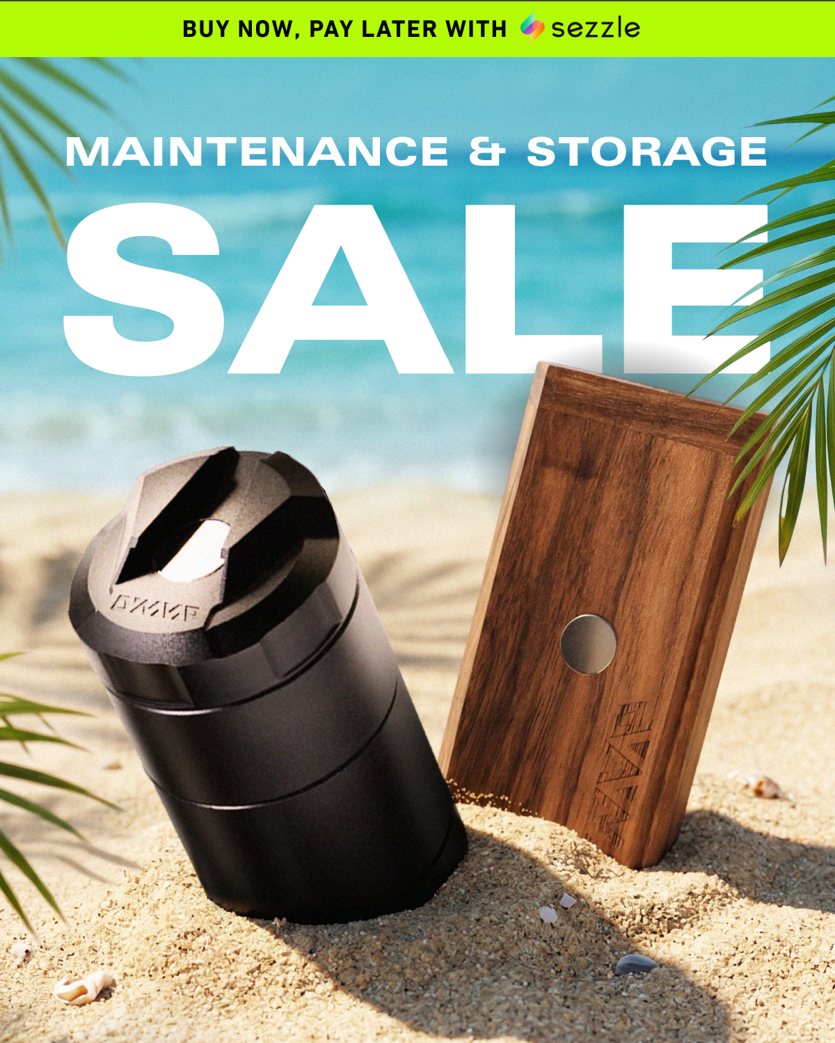 Maintenance & Storage Sale