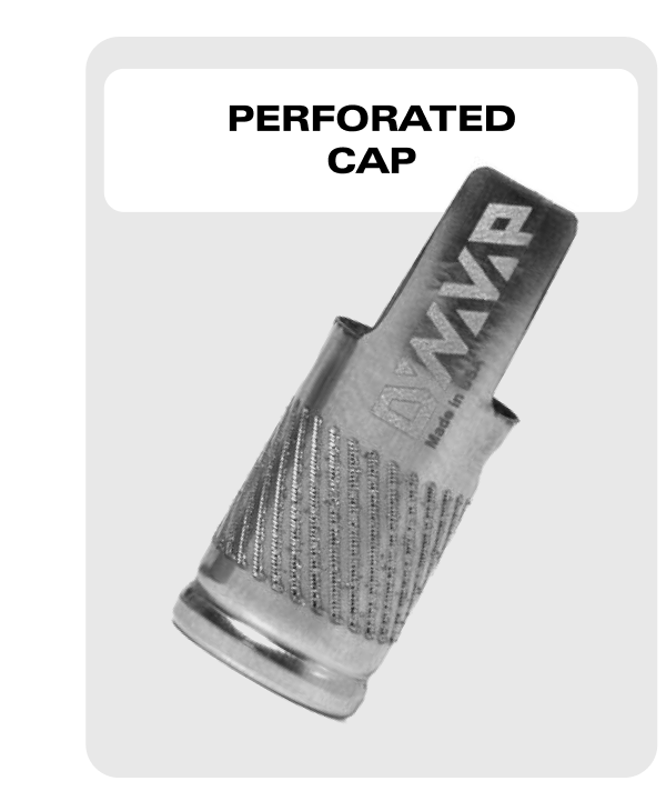 Perforated Cap