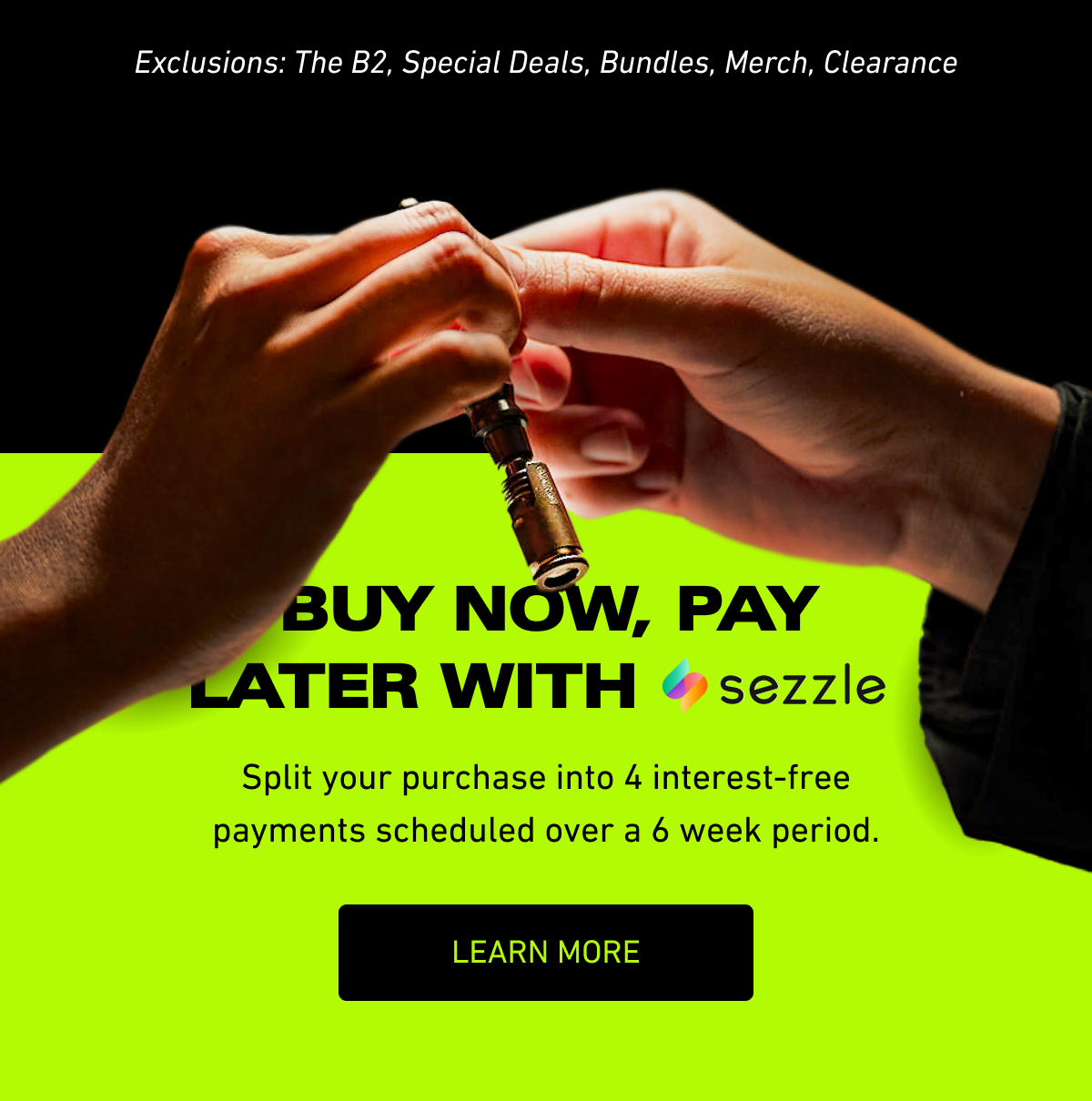Buy Now, Pay Later With Sezzle