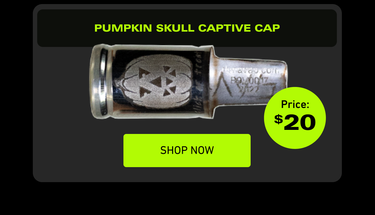 Pumpkin Skull Captive Cap