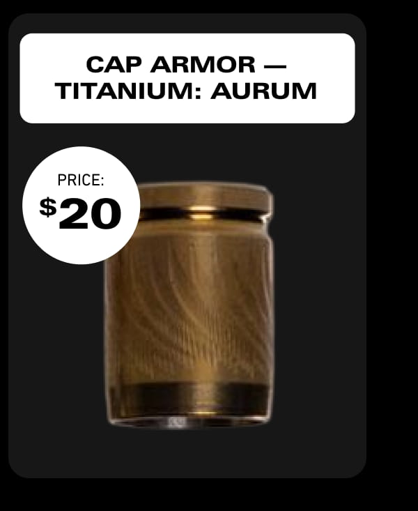 CAP ARMOR - TITANIUM: AURUM