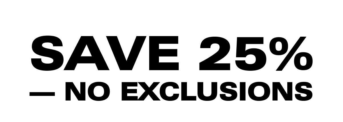 Save 25% 