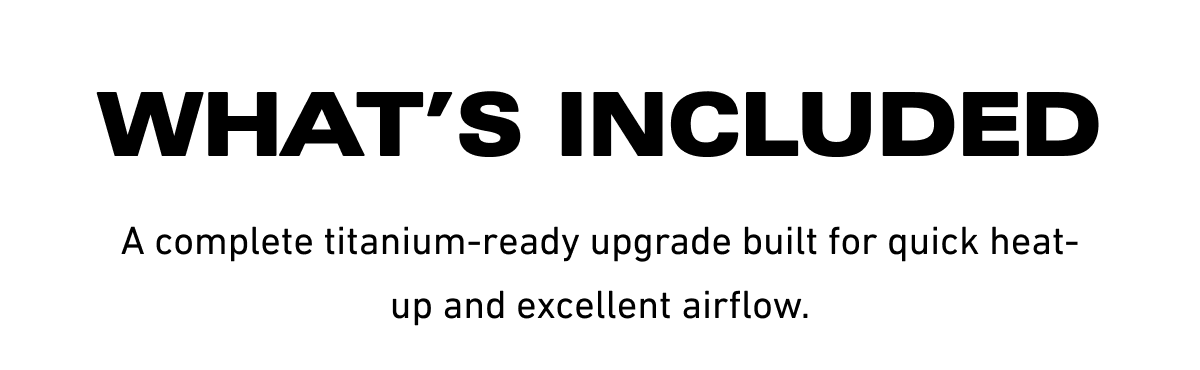 What's included: