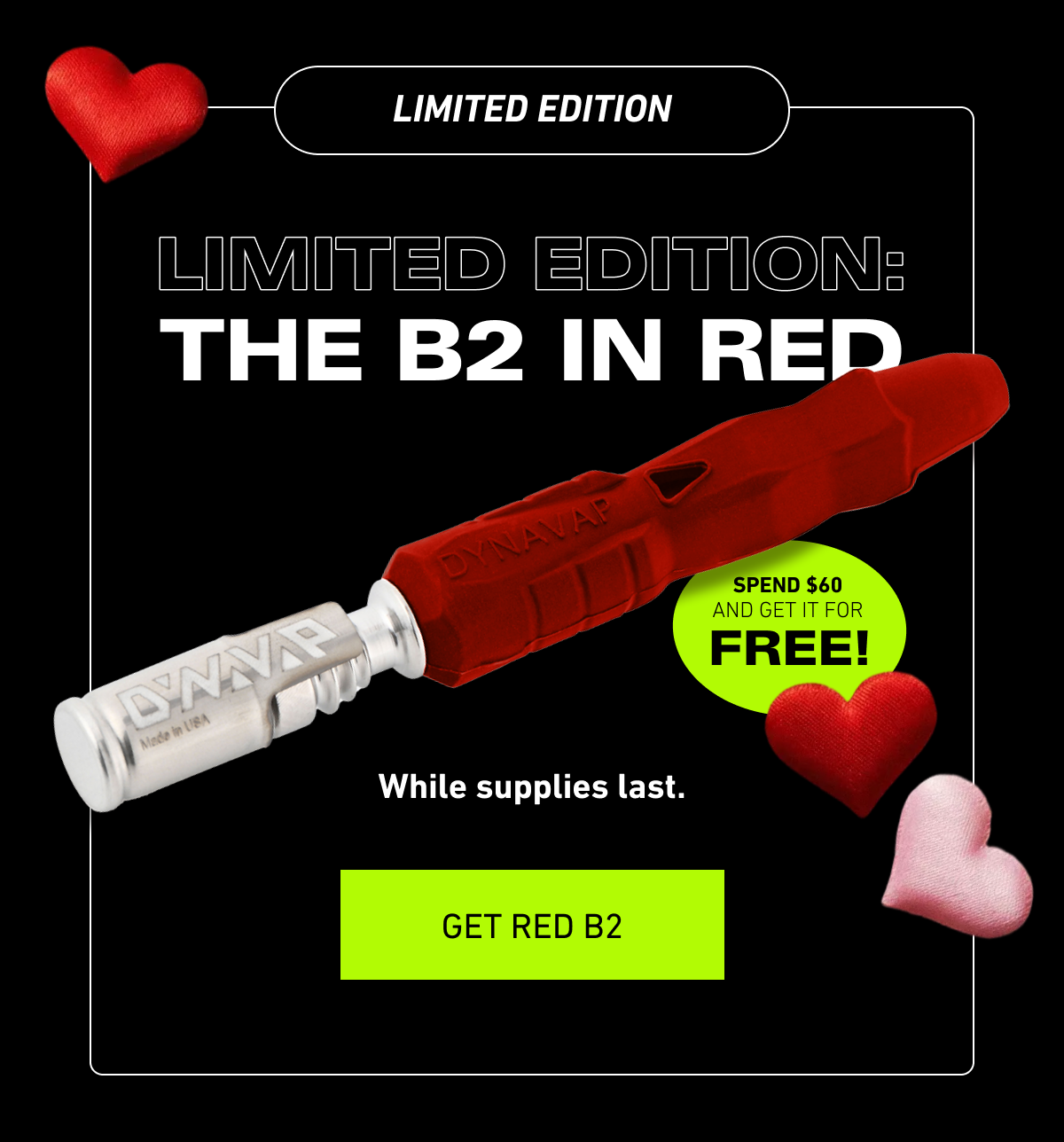 Limited Edition: The B2 In Red