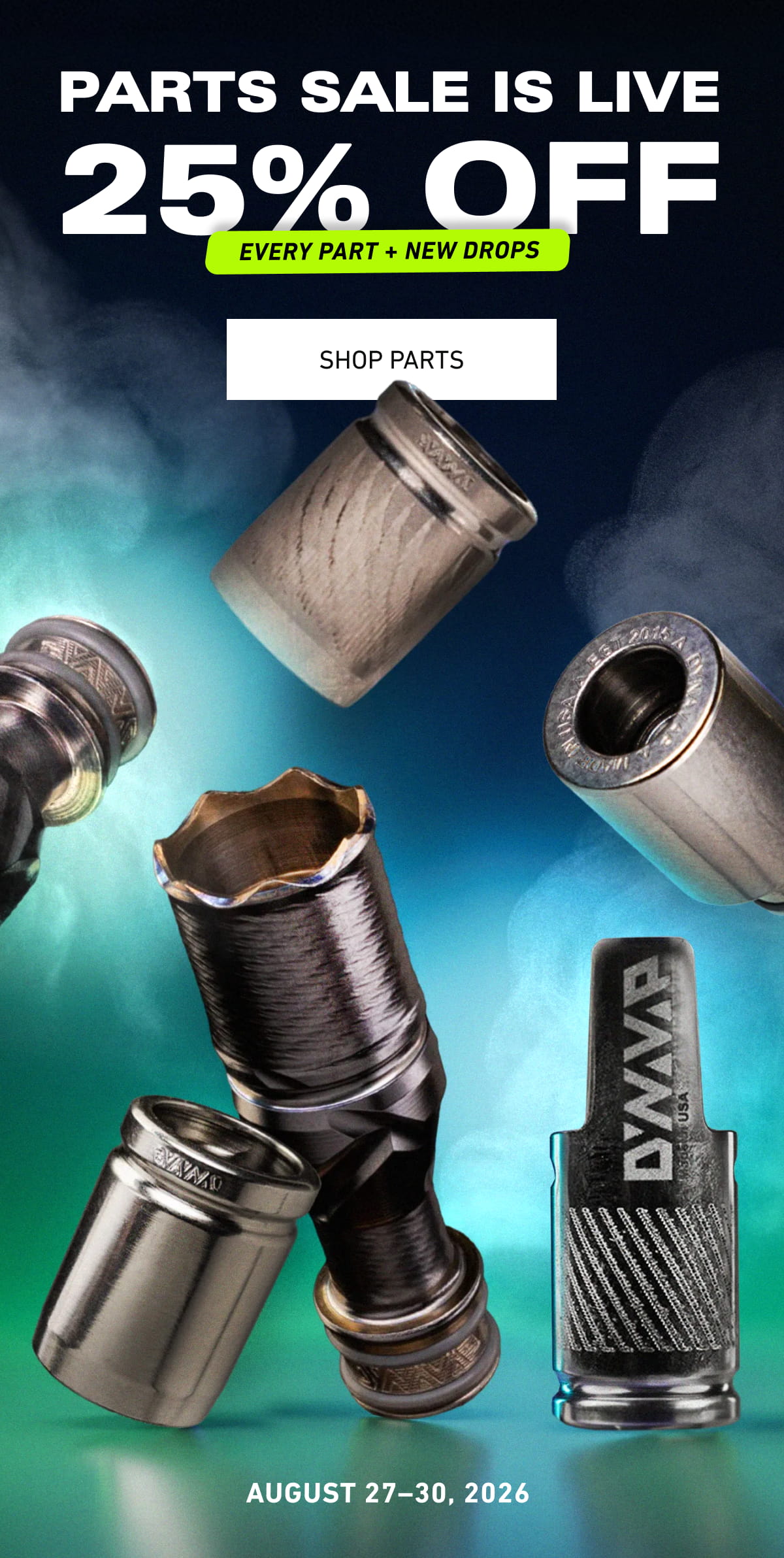 Parts Sale is Live [Click here to Shop Parts]