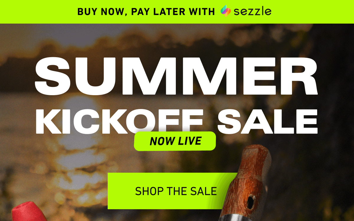 Summer kickoff sale now live [Click here to Shop the Sale]