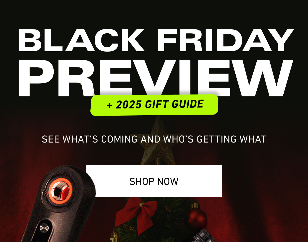 Black Friday Preview