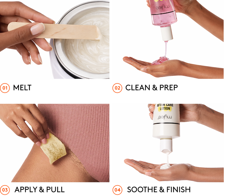 how to wax
