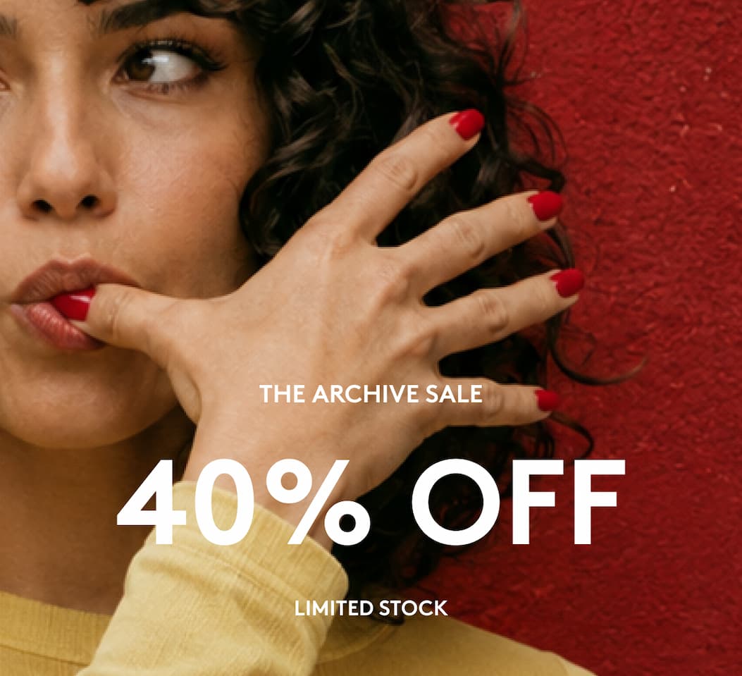 up to 40% off the archive sale