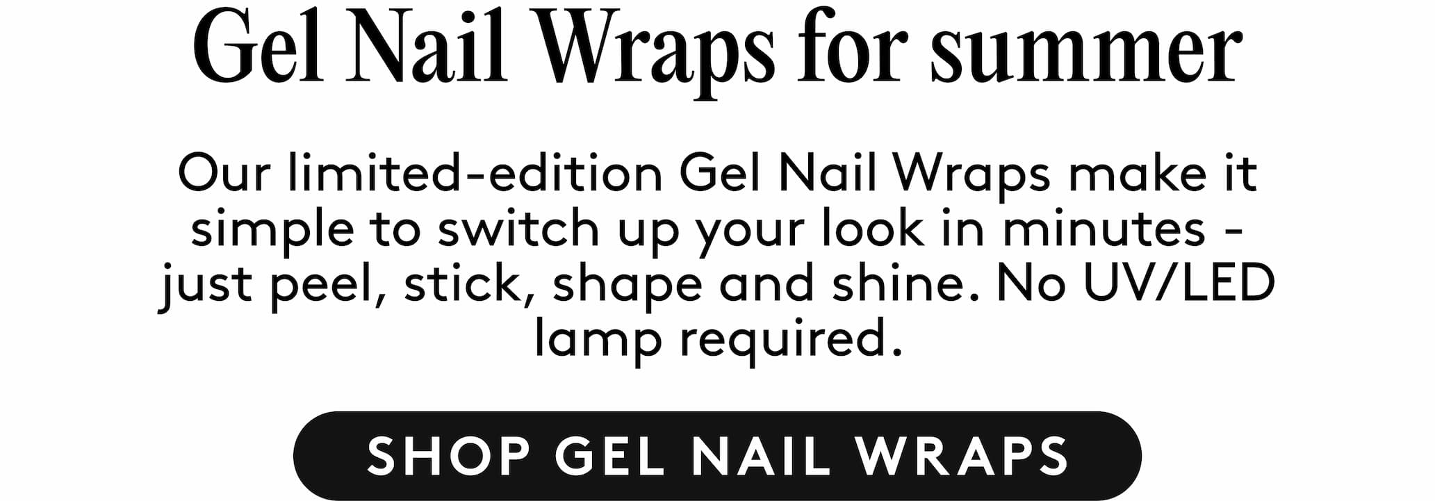gels nail wraps for summer