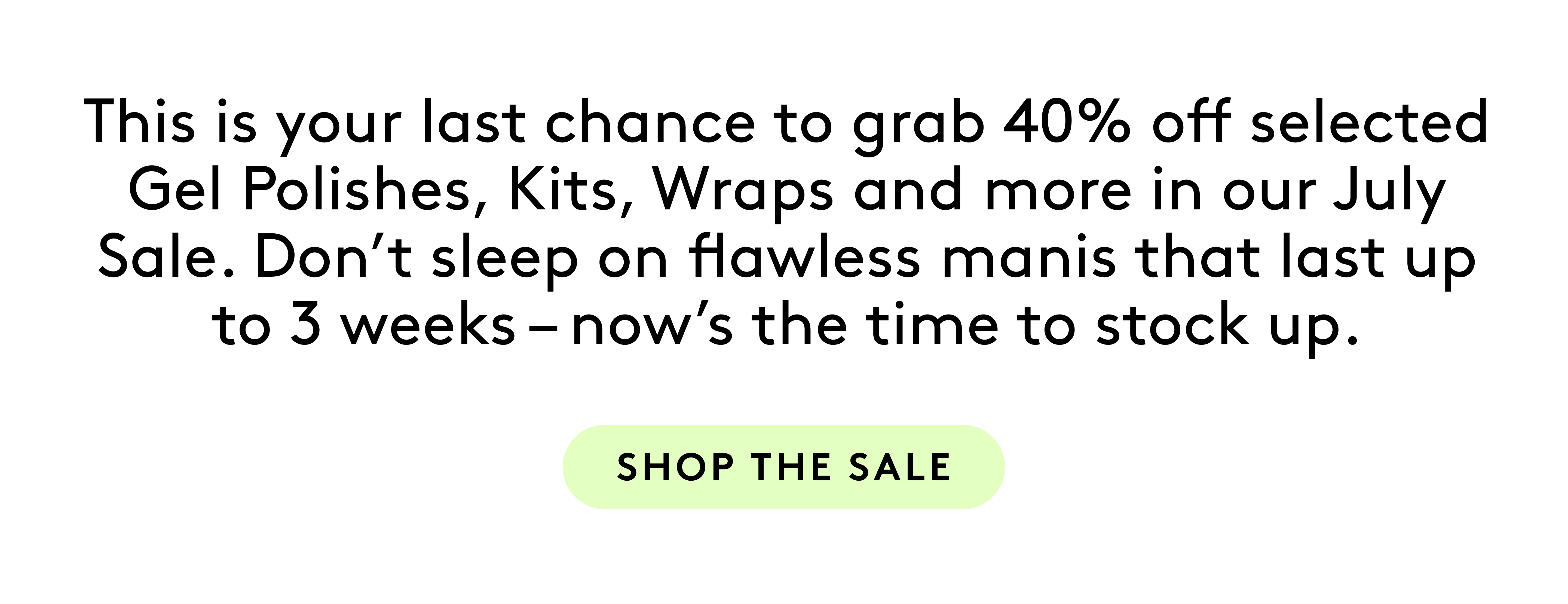 shop the sale