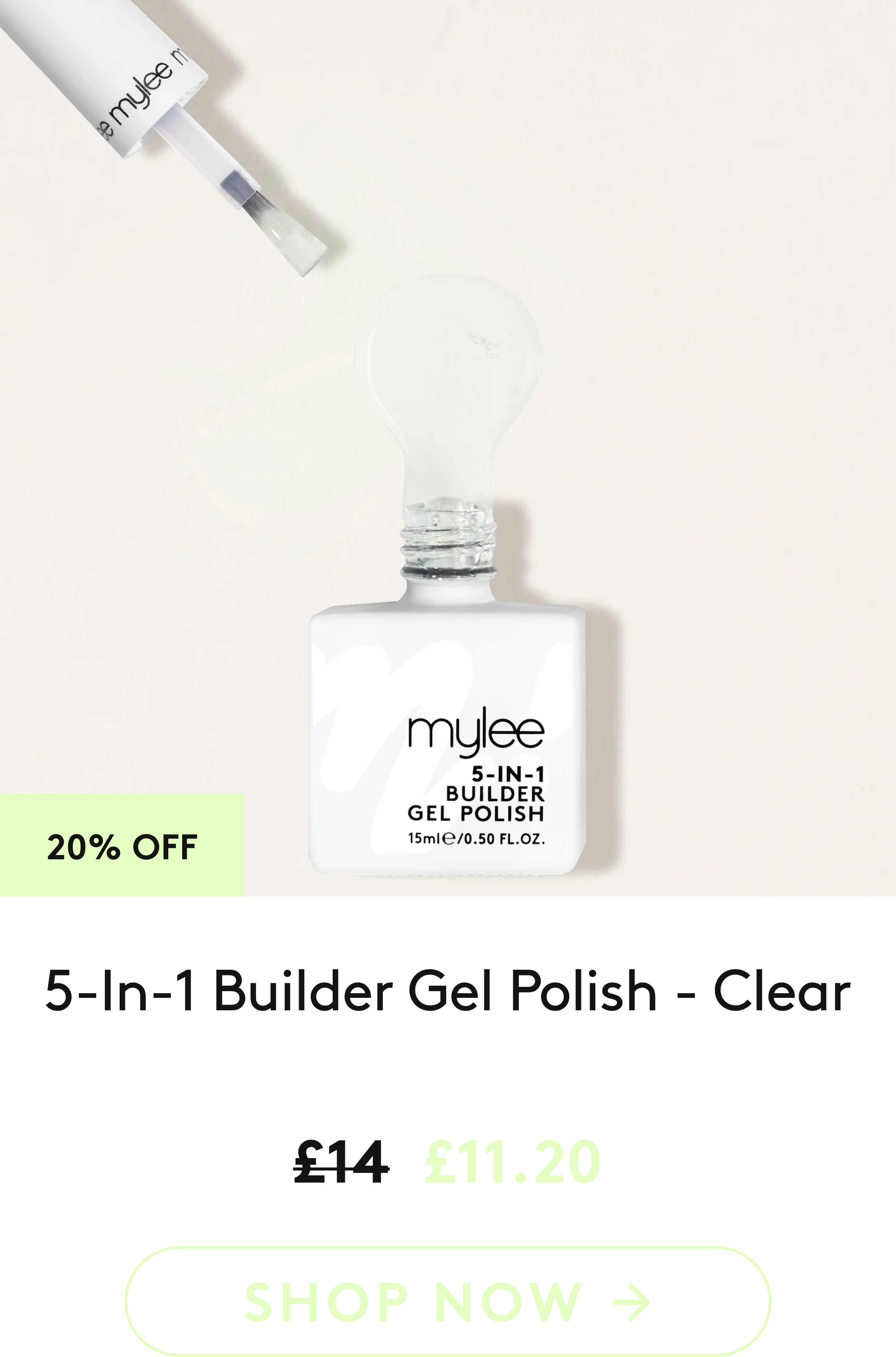 5 in 1 builder gel - clear