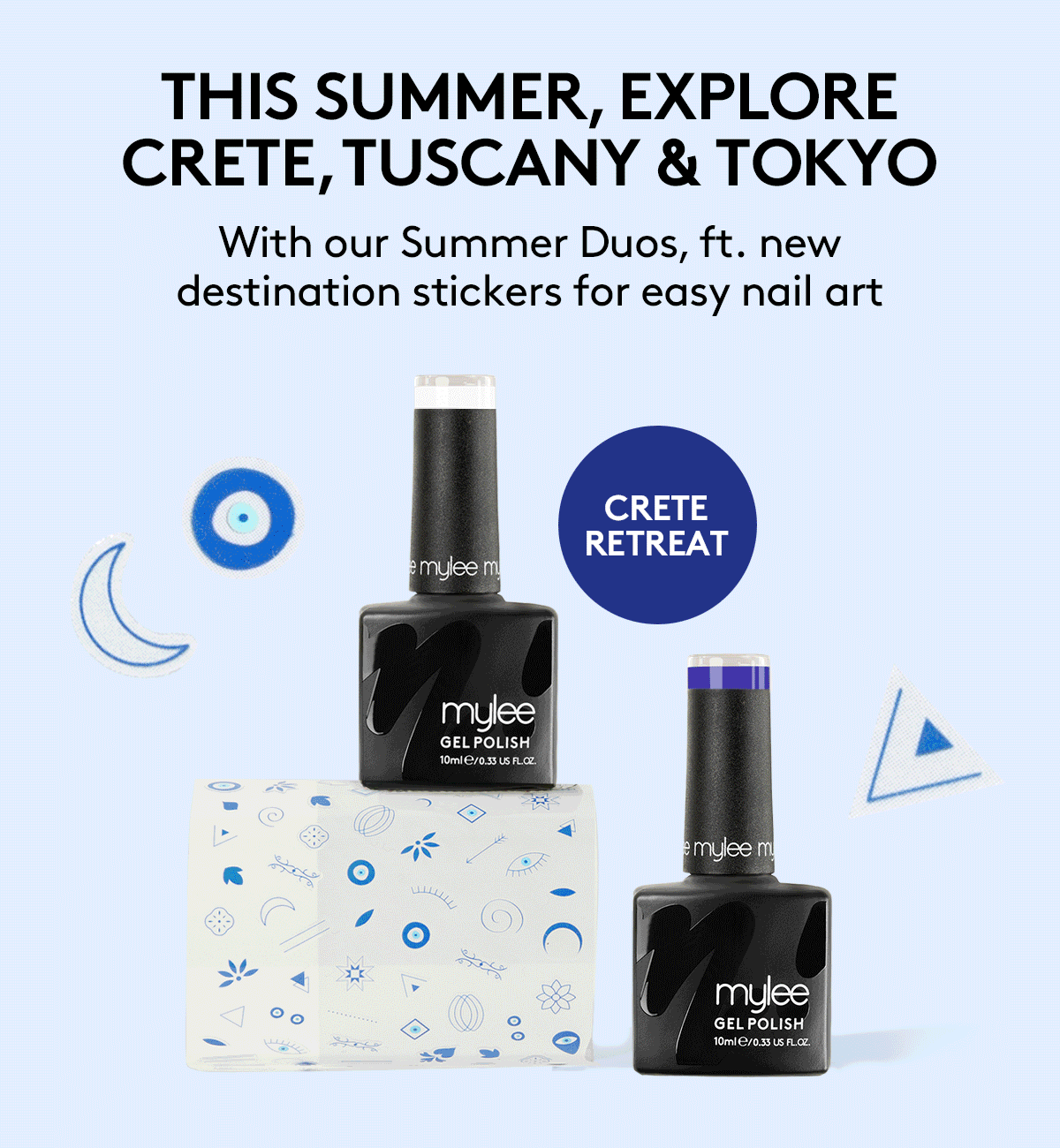 Meet our new nail art stickers 🍒 Mylee