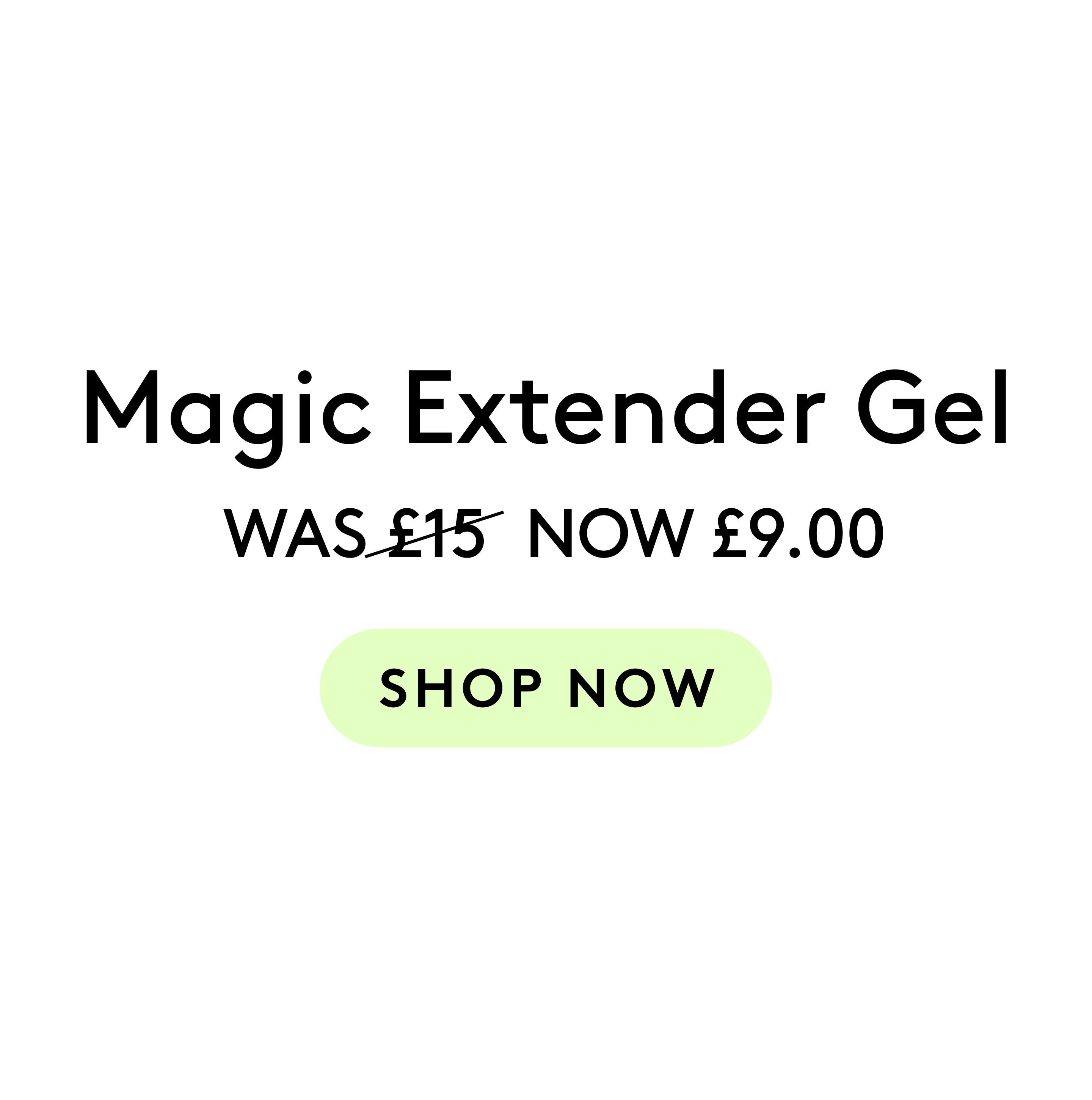 Mylee Magic Extender Gel - Clear