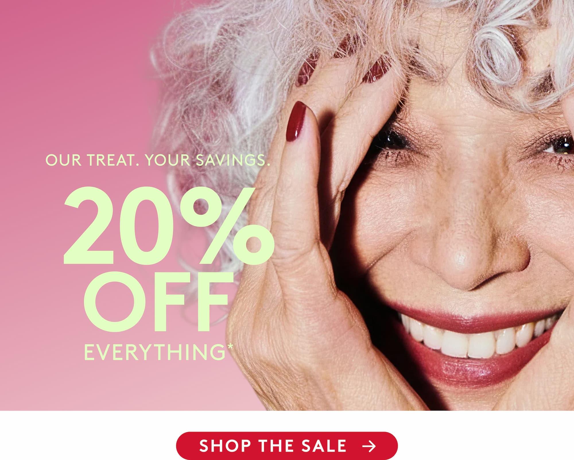 20% off everything 