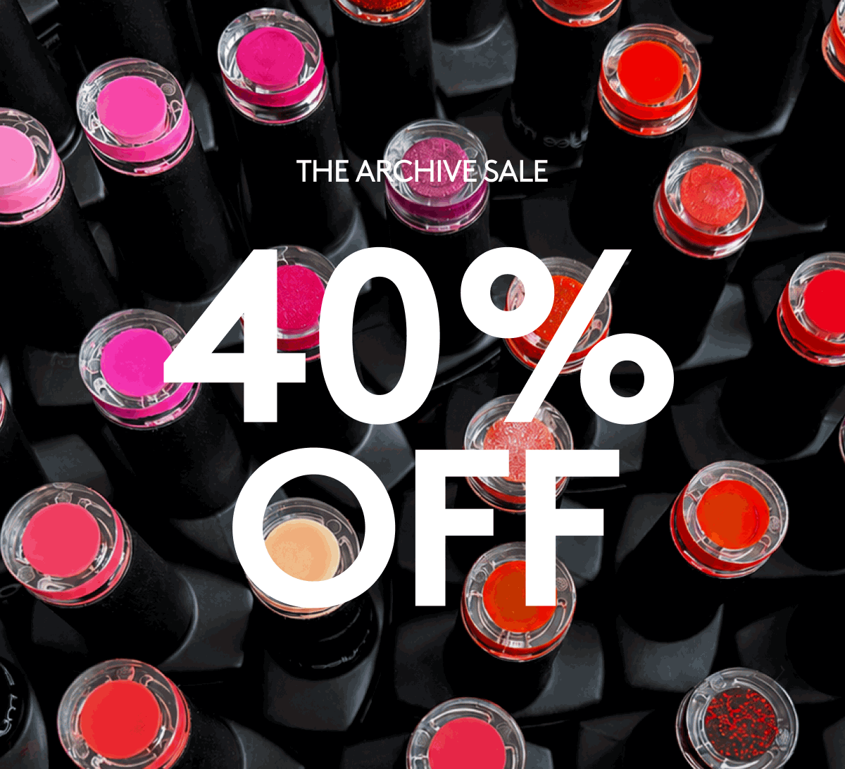 up to 40% off the archive sale