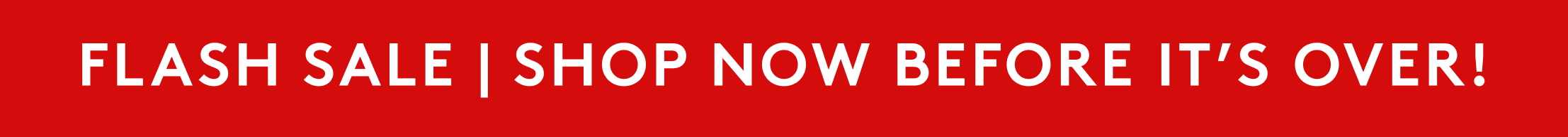 flash sale