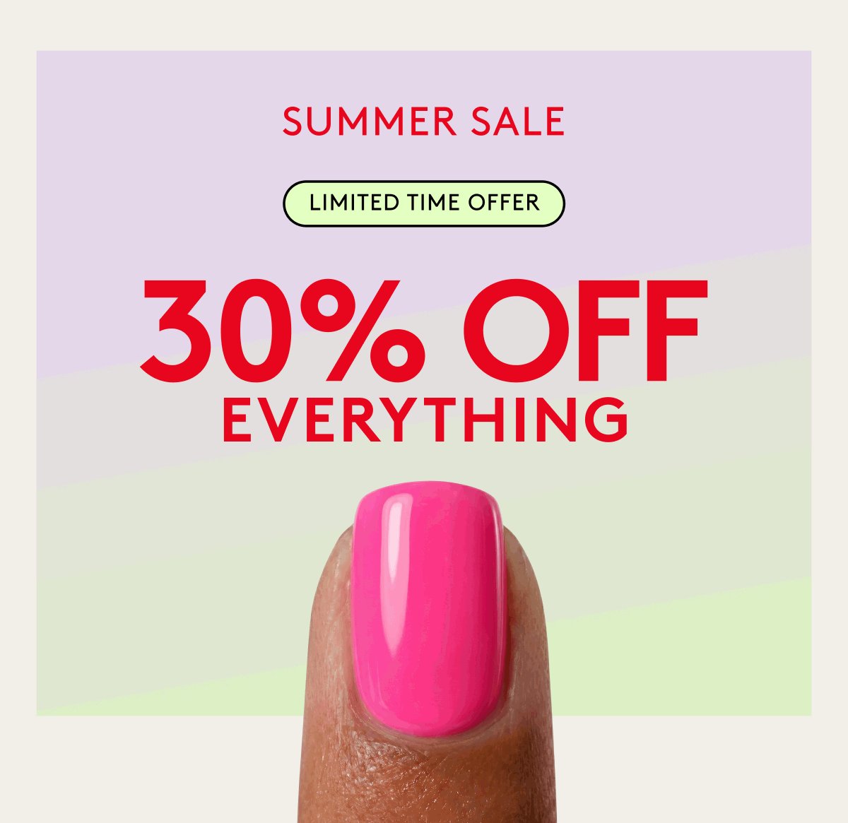 30% off the summer sale