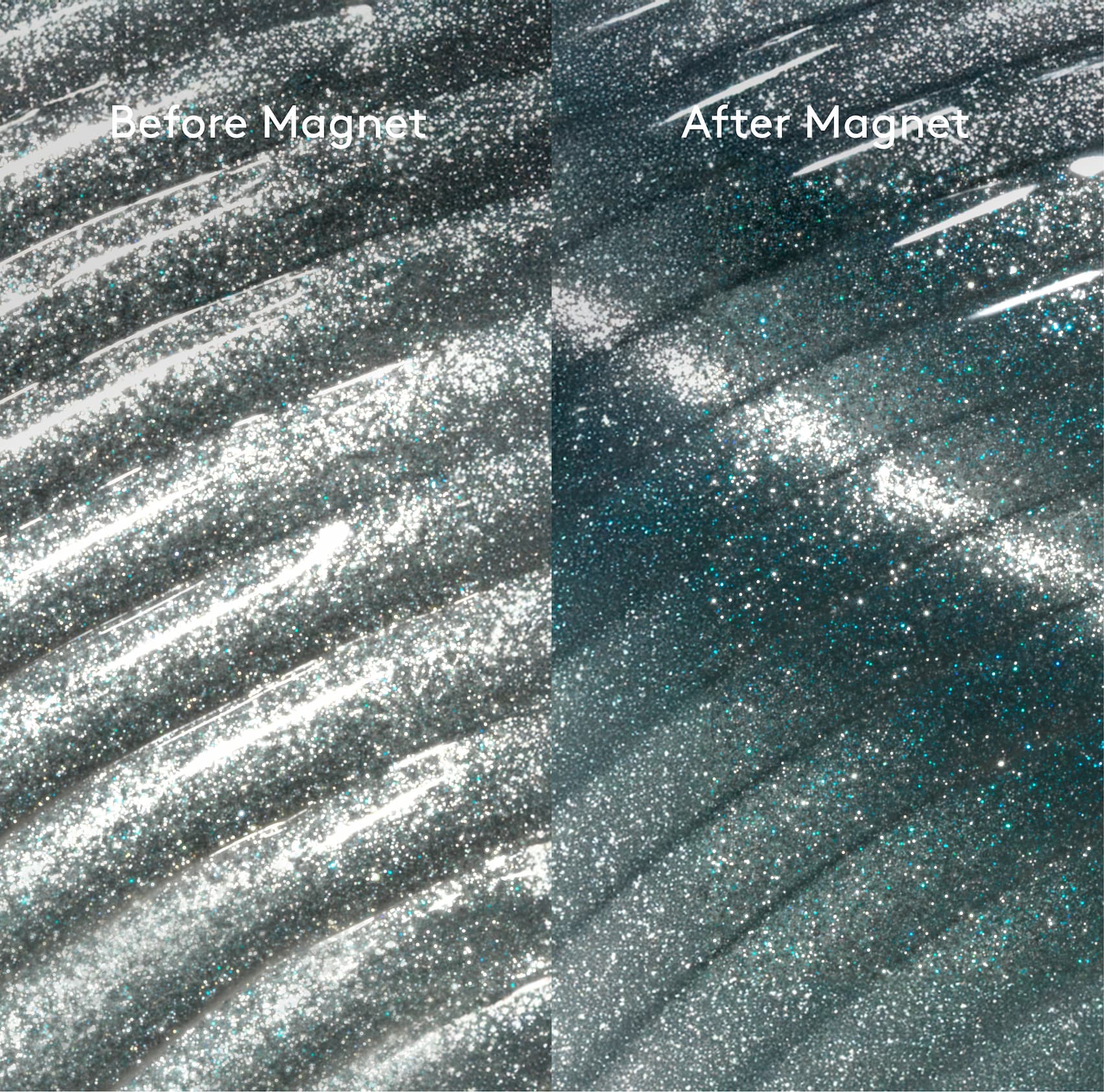 moonlit beach cat eye gel polish