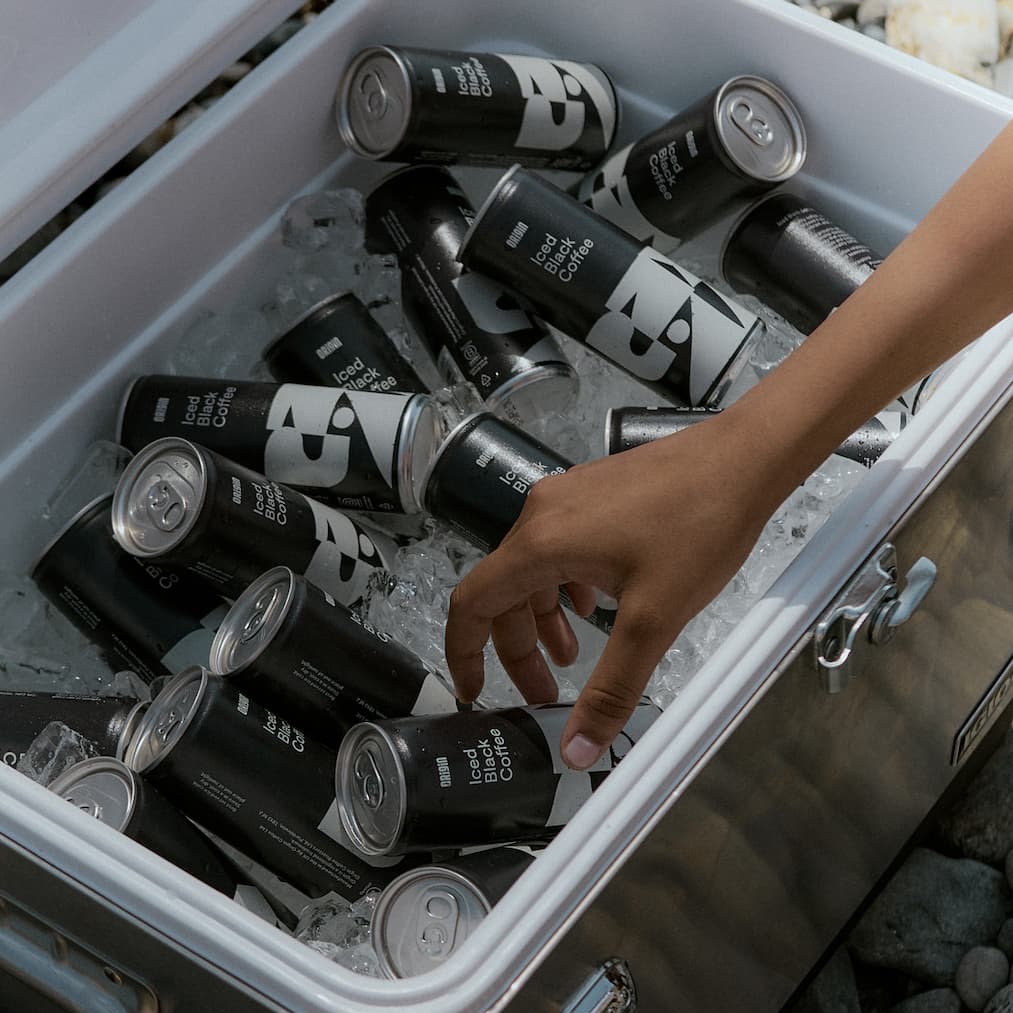Iced Black Coffee Cans