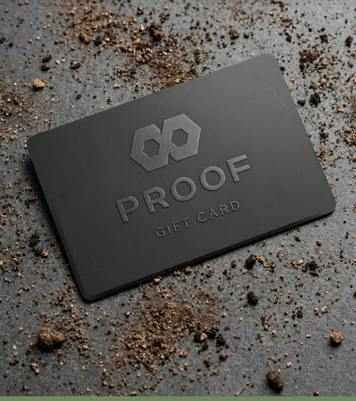 Proof Gift Card