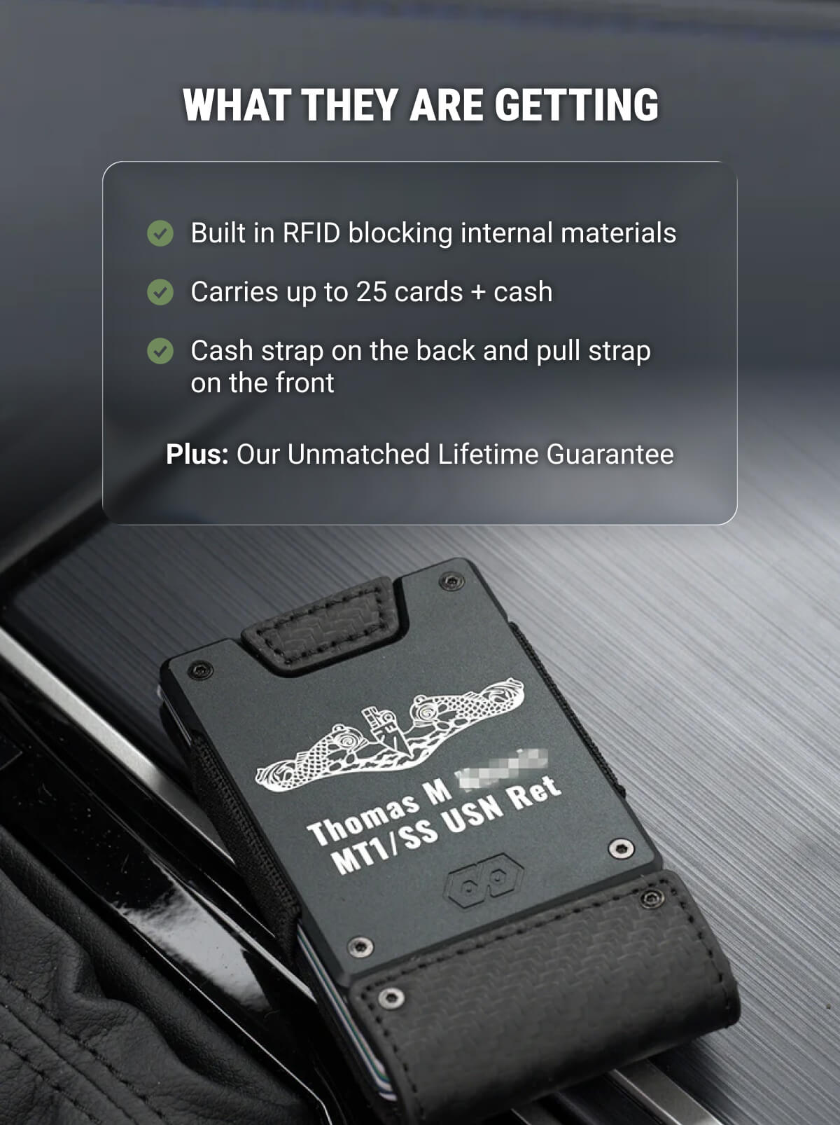 What they are getting