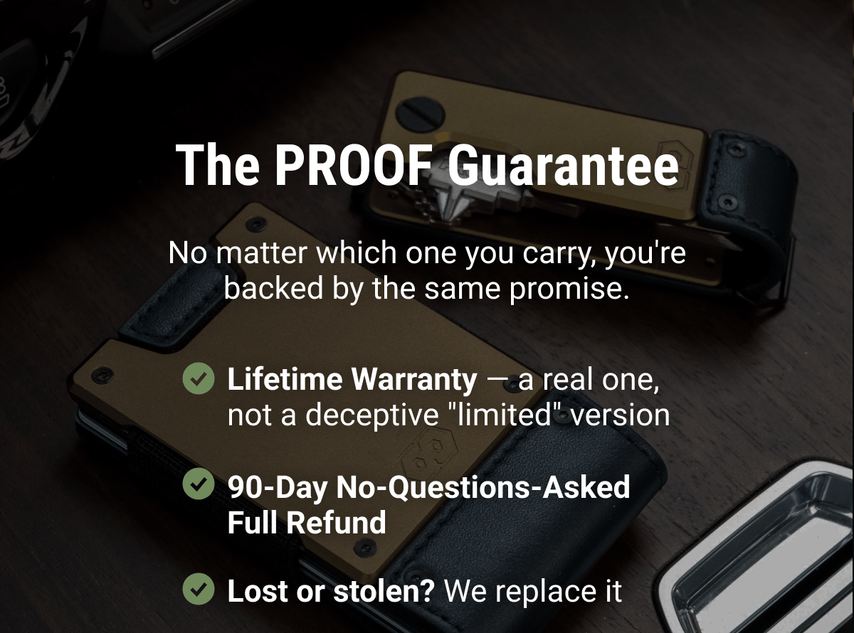 The PROOF Guarantee