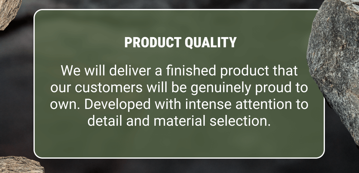  PRODUCT QUALITY