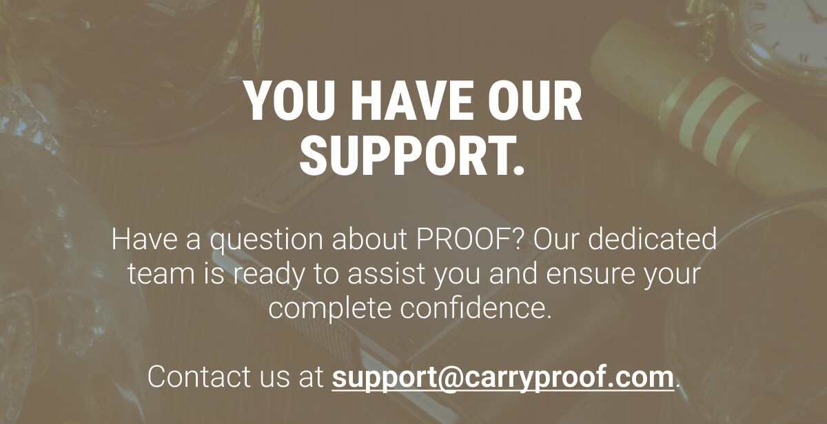 You Have Our Support.