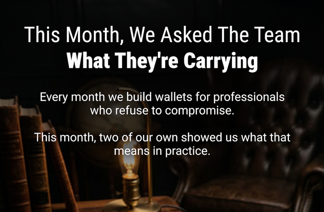 This Month, We Asked the Team What They're Carrying