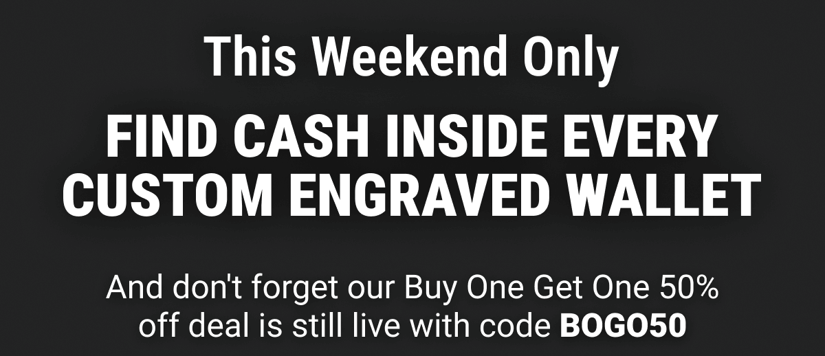 This Weekend Only