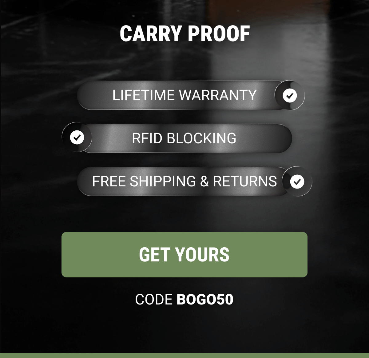 CARRY PROOF