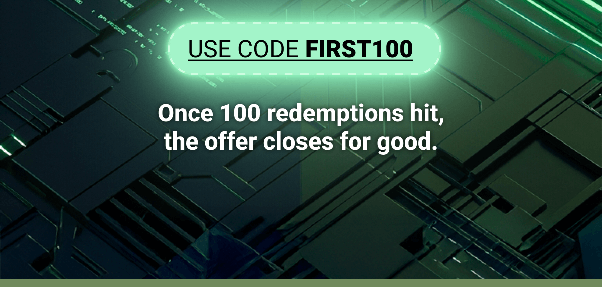 USE CODE FIRST100