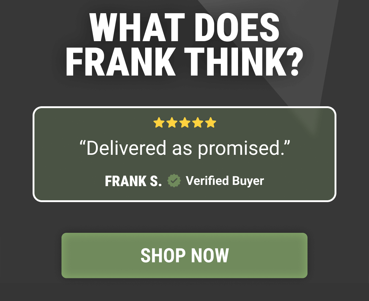 WHAT DOES FRANK THINK?