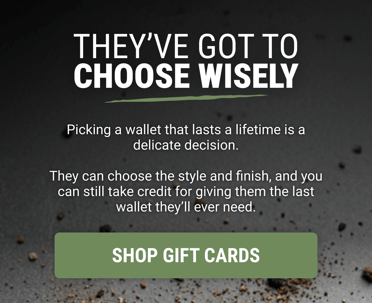 They've Got to Choose Wisely