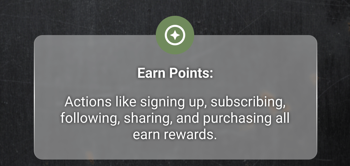 Earn Points: