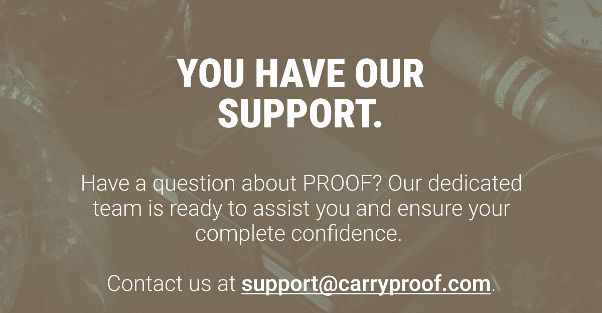 You Have Our Support.