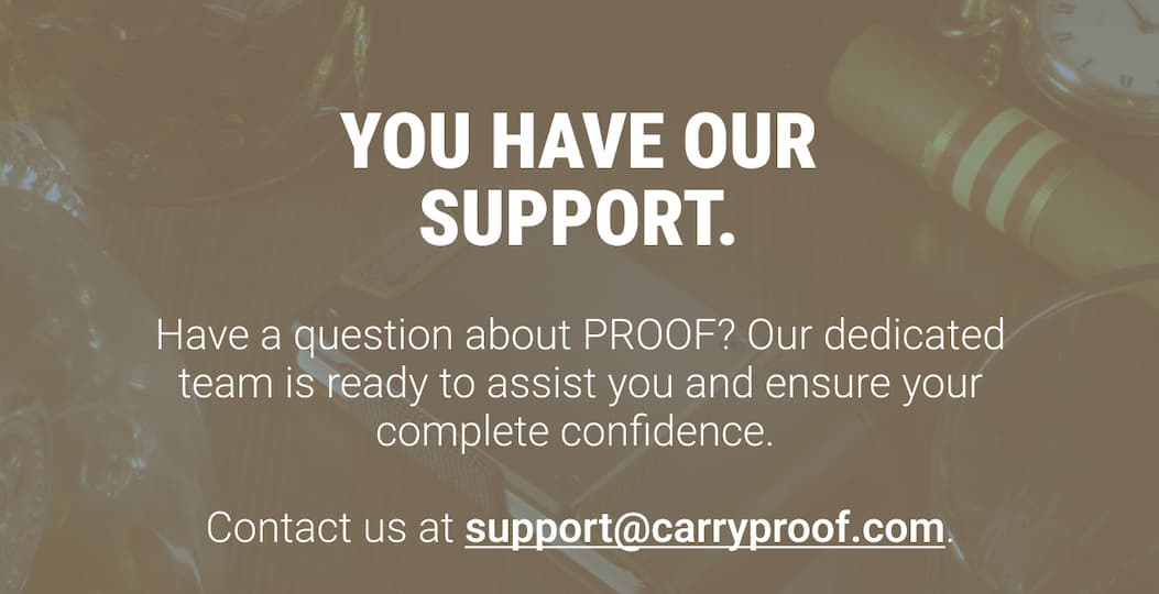 You Have Our Support.