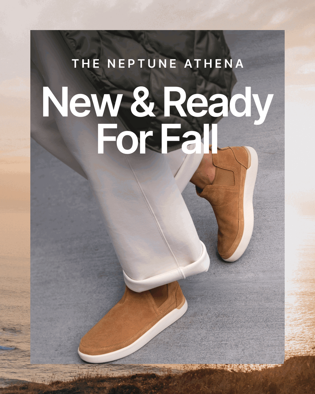We took the plush, supportive comfort that you know and love from your Neptune sneakers and designed the perfect Chelsea boot with the same feeling. The Athena is so easy to throw on and love all day long. Shop now! 