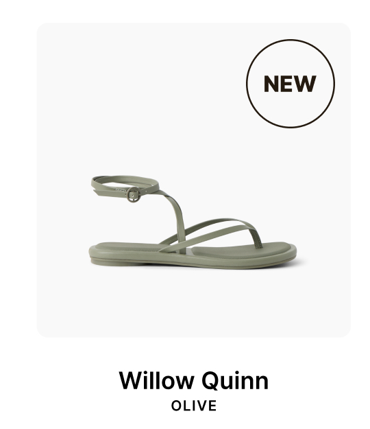 The sandal that always gets compliments. Willow Quinn pairs its unique, dressed-up look with comfort you'll feel all day. Shop now!