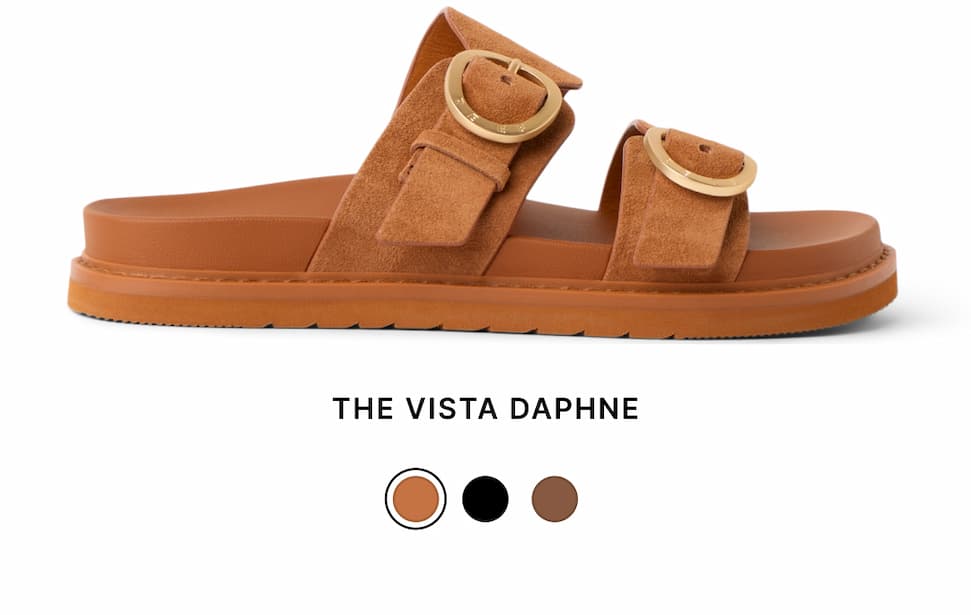 Blending timeless design with our signature all-day comfort, these two silhouettes are new and so ready to go outside. Shop The Vista Daphne now! 