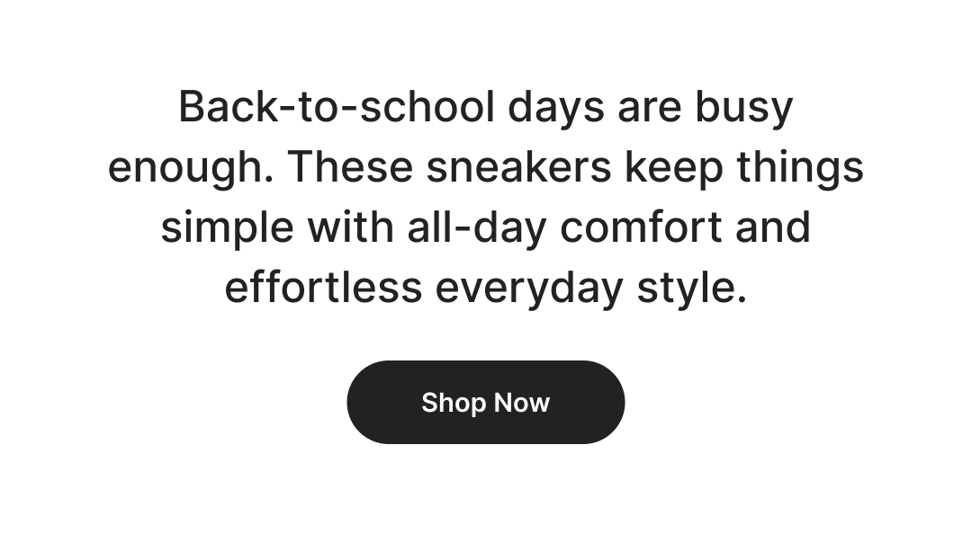 Get ready for back-to-school by making your morning drop-offs even easier and a lot more comfy. Shop now!