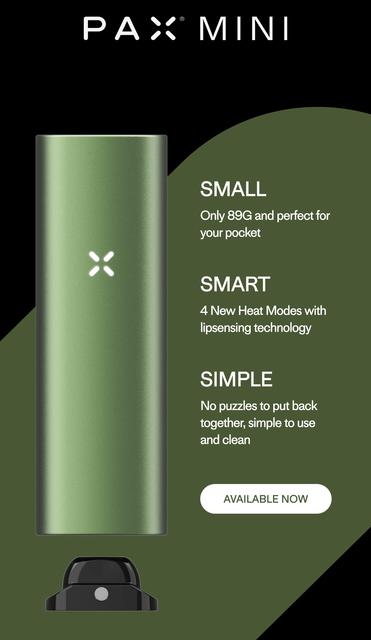 small, smart and simple  Available now